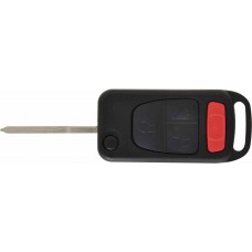 CARCASA MERCEDES BENZ ML, S, SL, SLK  Mod. 94-05 * 4 botones con llave Abatible para control de alarma