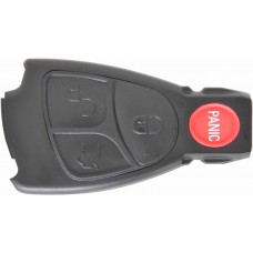 CARCASA MERCEDES BENZ C, CL, E, G, R, S, SLK, Mod. 00-06 * 4 botones para control de alarma
