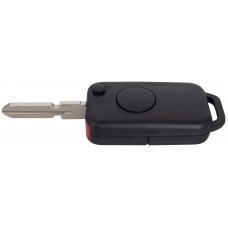 CARCASA MERCEDES BENZ 93-03 S500-ML55-C230-C320-SL500 de 1 boton llave Abatible p/control de alarma 
