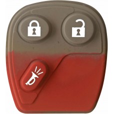 GOMA PARA CONTROL DE ALARMA CHEVROLET 3 botones 