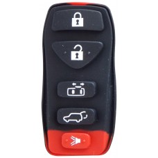 GOMA PARA CONTROL DE ALARMA NISSAN de 5 botones  