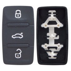 GOMA PARA CONTROL DE ALARMA VOLKSWAGEN de 3 botones  