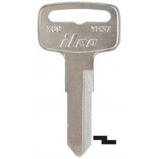 LLAVE YAMAHA Niquelada X69-YH37  Alba para moto (5 pzas)
