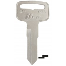 LLAVE YAMAHA Niquelada X77-YH38  Alba para moto (5 pzas)