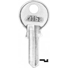 LLAVE RESIDENCIAL Alba CM2  Niquelada (10 pzas)