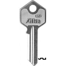 LLAVE RESIDENCIAL Alba R1I  Niquelada (10 pzas)