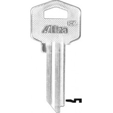LLAVE RESIDENCIAL Alba R59  Niquelada (10 pzas)