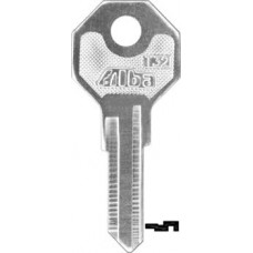 LLAVE RESIDENCIAL Alba T32  Niquelada (10 pzas)