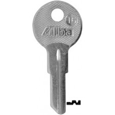 LLAVE RESIDENCIAL Alba T6  Niquelada (10 pzas)