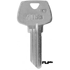 LLAVE RESIDENCIAL Alba E4B  Niquelada (10 pzas)