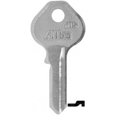LLAVE RESIDENCIAL Alba M15  Niquelada (10 pzas)