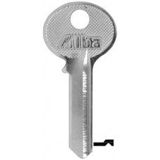 LLAVE RESIDENCIAL Alba E38A  Niquelada (10 pzas)