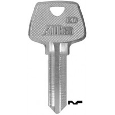 LLAVE RESIDENCIAL Alba E4A  Niquelada (10 pzas)