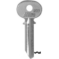 LLAVE RESIDENCIAL Alba R20L  Niquelada (10 pzas)