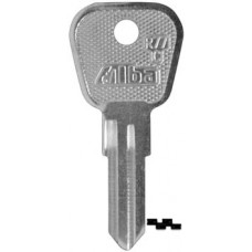 LLAVE RESIDENCIAL Alba R77C  Niquelada (10 pzas)