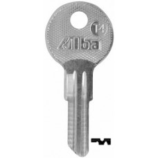 LLAVE RESIDENCIAL Alba T4  Niquelada (10 pzas)