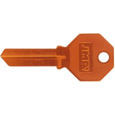 LLAVE RESIDENCIAL DE ALUMINIO JMA  PHI-52 Anaranjada (5 pzas)