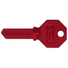 LLAVE RESIDENCIAL DE ALUMINIO JMA  PHI-52 Roja (5 pzas)