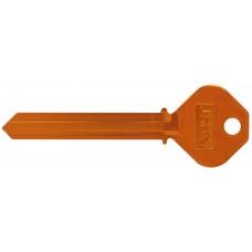 LLAVE RESIDENCIAL DE ALUMINIO JMA  PHI-52L Anaranjada (5 pzas)