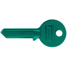 LLAVE RESIDENCIAL DE ALUMINIO JMA  YA-24D Verde turquesa (5 pzas)
