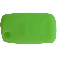 FUNDA DE SILICON PARA CONTROL VW de 3 botones Color Verde
