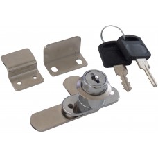 CERRADURA PARA MUEBLE DOBLE PALETA STD 180° 