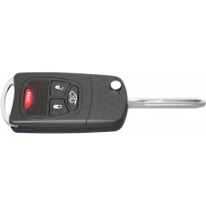 CARCASA CHRYSLER Pacifica 05-09 * 4 botones con llave Abatible para control de alarma 