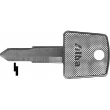 LLAVE HONDA Niquelada Y36  Alba para moto (5 pzas) (HOND-4D) 