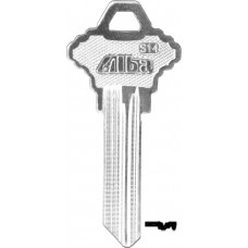 LLAVE RESIDENCIAL Alba S14  Niquelada (10 pzas)