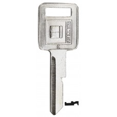 LLAVE CHEVROLET Niquelada A70 ALBA  (GM-8S)  (5 pzas)  