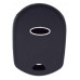 FUNDA DE SILICON PARA CONTROL FORD 4 BOTONES DE LLAVE CONTROL COLOR NEGRO