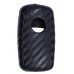 FUNDA DE SILICON PARA CONTROL VW DE CARBON COLOR NEGRO