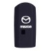 FUNDA DE SILICON PARA CONTROL MAZDA de presencia 4 botones Color Negro