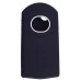FUNDA DE SILICON PARA CONTROL MAZDA de 4 botones con logo Color Negro