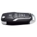 LLAVE CONTROL TIPO FORD 3 BOTONES PARA GENERAR MINI KD , SIN INSERTO Y SIN CHIP