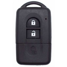 CARCASA NISSAN Micra 2 botones para control de alarma con inserto