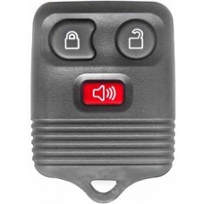 CARCASA FORD Mondeo-Edge-Focus-Fiesta-Transit 3 botones para control de alarma NEGRA