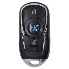 LLAVE CONTROL TIPO BUICK DE PRESENCIA PARA GENERAR MINI KD 4 BOTONES CON INSERTO Y CON CHIP (serie ZB )