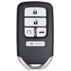 LLAVE CONTROL TIPO HONDA DE PRESENCIA PARA GENERAR MINI KD 5 BOTONES CON INSERTO Y CON CHIP (serie ZB )