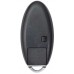 LLAVE CONTROL TIPO NISSAN DE PRESENCIA PARA GENERAR MINI KD 4 BOTONES CON INSERTO Y CON CHIP (serie ZB )
