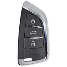 LLAVE CONTROL TIPO BMW DE PRESENCIA PARA GENERAR MINI KD 3 BOTONES SIN INSERTO Y CON CHIP (serie ZB )