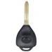CARCASA TOYOTA Avanza mod. 18-19 de 2 botones con llave para control de alarma