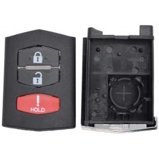 CARCASA MAZDA 3 botones para control de alarma