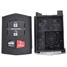 CARCASA MAZDA 4 botones para control de alarma