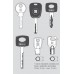 MAQUINA DUPLICADORA DE LLAVES SWIFT PLUS  Manual de Palanca  p/ llaves de seguridad, abloy y tubular