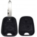 CARCASA PEUGEOT 206 Mod. 02-08 de 2 botones con llave para control de alarma