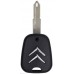 CARCASA PEUGEOT 206 Mod. 02-08 de 2 botones con llave para control de alarma