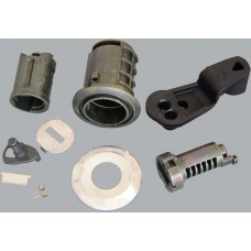 CILINDROS PUERTA NISSAN Platina Mod. 02-10  RENAULT Clio II Mod. 02-10 (DESARMADO) 9 piezas IZQUIERDO  