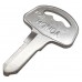 LLAVE HONDA Niquelada Y35  Alba para moto  (5 Pzas)