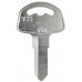 LLAVE HONDA Niquelada Y35  Alba para moto  (5 Pzas)